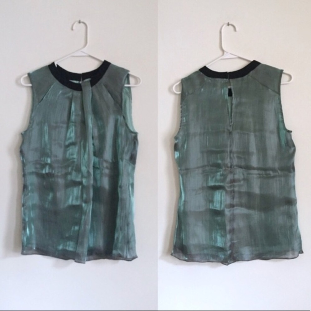 Robert Rodriquez Metallic Shell Top - Picture 4 of 6